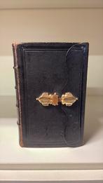 Antieke Bijbel met gouden slot, Antiek en Kunst, Antiek | Boeken en Bijbels, Ophalen of Verzenden
