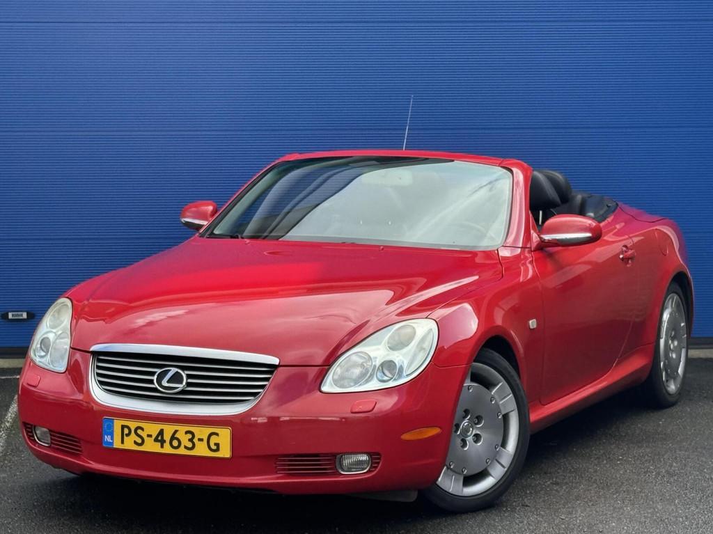 Lexus SC430 4.3 V8 Cabriolet Automaat | Youngtimer | Hardtop, Auto's, Lexus, Automaat, Achterwielaandrijving, 1715 kg, Cabriolet
