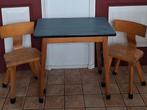 Vintage jaren 70 stoelen retro speeltafel, Ophalen, Gebruikt, Tafel(s) en Stoel(en)