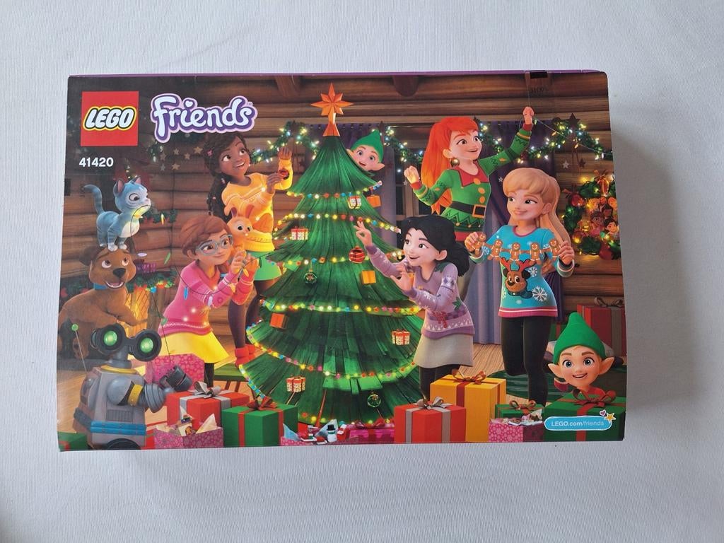 Lego friends advent calendar 41420, Ophalen of Verzenden, Gebruikt