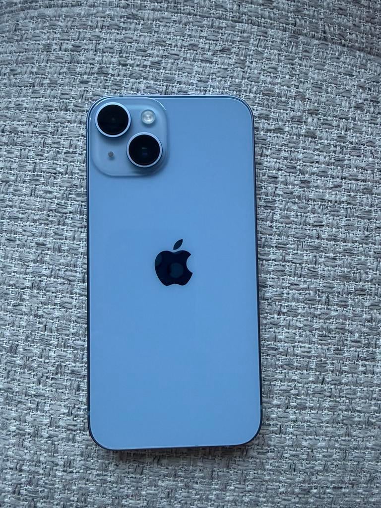 iPhone 14 Blauw 128 GB - Zeer netjes - Compleet, Ophalen, Blauw, Zonder abonnement, 85 %