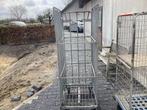 2 rolcontainers, Ophalen of Verzenden, Gebruikt, Minder dan 10 meter, Raster