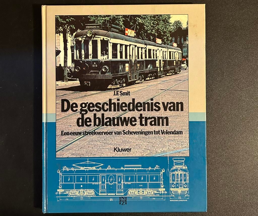 De geschiedenis van de blauwe tram (1978), Ophalen of Verzenden, Gebruikt, Tram, Boek of Tijdschrift