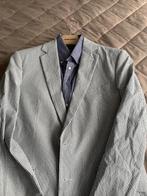 Seersucker jasje colbert maat 52, Ophalen of Verzenden, Zo goed als nieuw, Maat 52/54 (L), Grijs