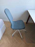 Ikea Langfjall burostoel in blauw, Huis en Inrichting, Bureaustoelen, Ophalen, Zo goed als nieuw, Blauw, Bureaustoel