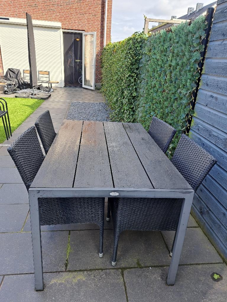 Tuinset, Tuin en Terras, Tuinsets en Loungesets, Ophalen, Gebruikt, Tuinset, Eettafel