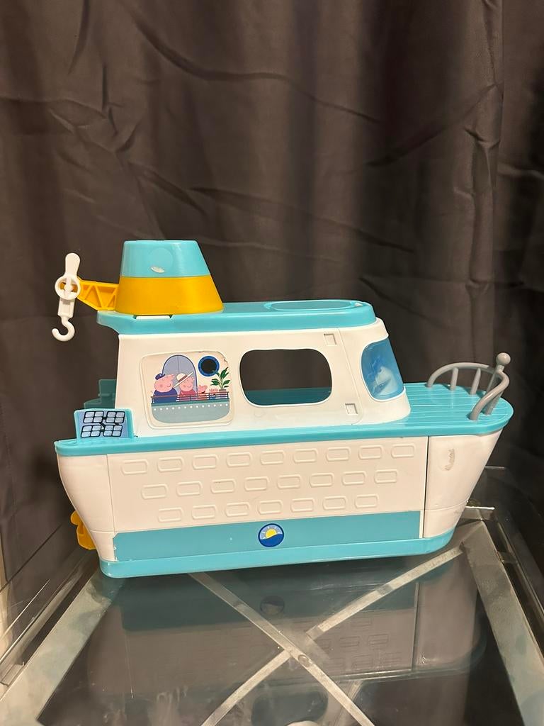 Peppa Pig Cruiseschip speelboot, Hobby en Vrije tijd, Ophalen of Verzenden, Zo goed als nieuw