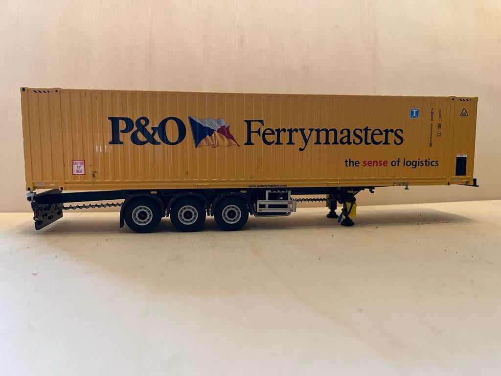 WSI Pacton Flex-XL container trailer, Ophalen of Verzenden, Gebruikt, Overige merken