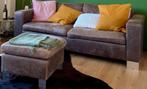 Leren 3-zits bank - Comfortabel en stijlvol, Huis en Inrichting, Banken | Bankstellen, Ophalen, Gebruikt, Driepersoons, Rechte bank