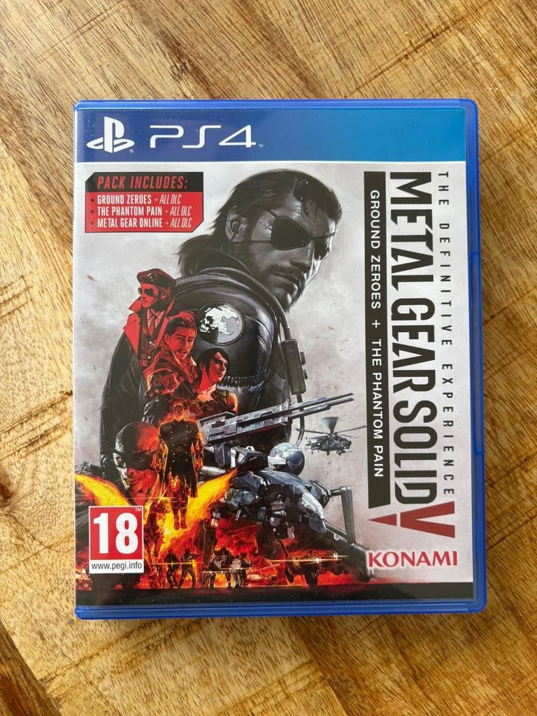Metal Gear Solid V: The Definitive Experience, PS4, Vanaf 18 jaar, Overige genres, 1 speler, Ophalen of Verzenden