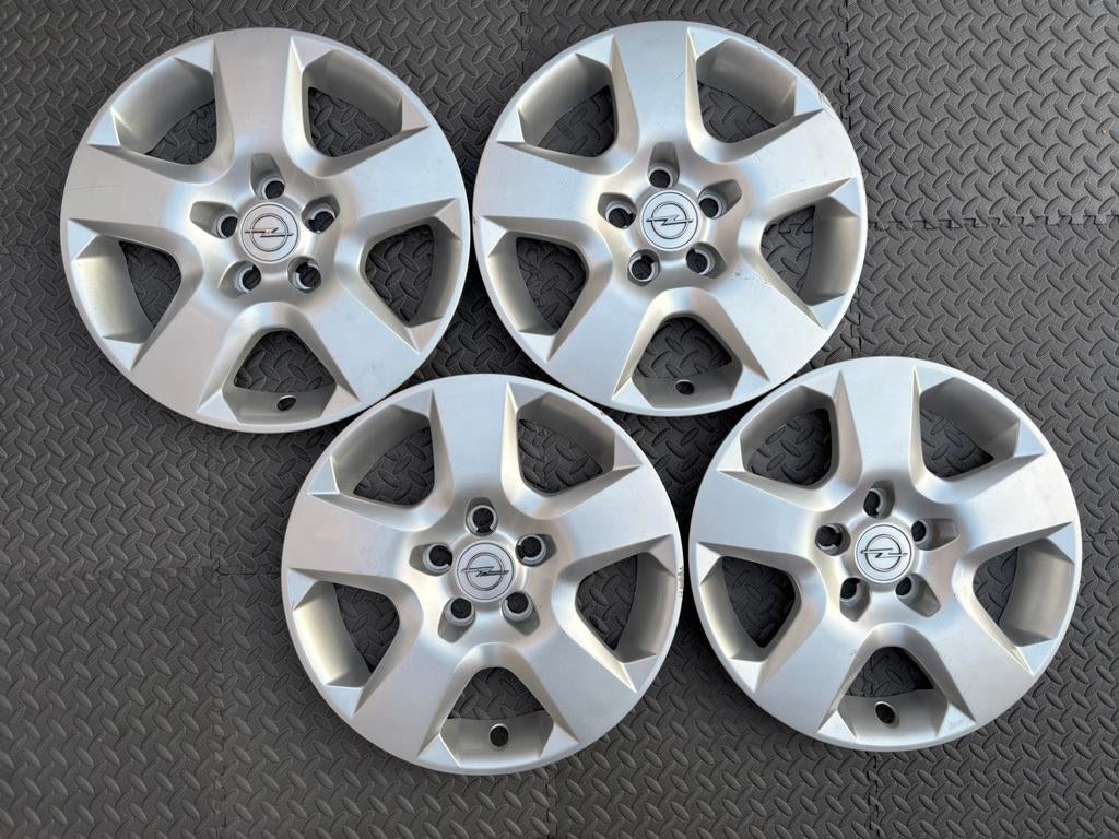 Set orig Opel Astra, Zafira en Vectra wieldoppen 16 inch, Ophalen of Verzenden, Gebruikt