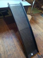 Honden loopplank, Ophalen