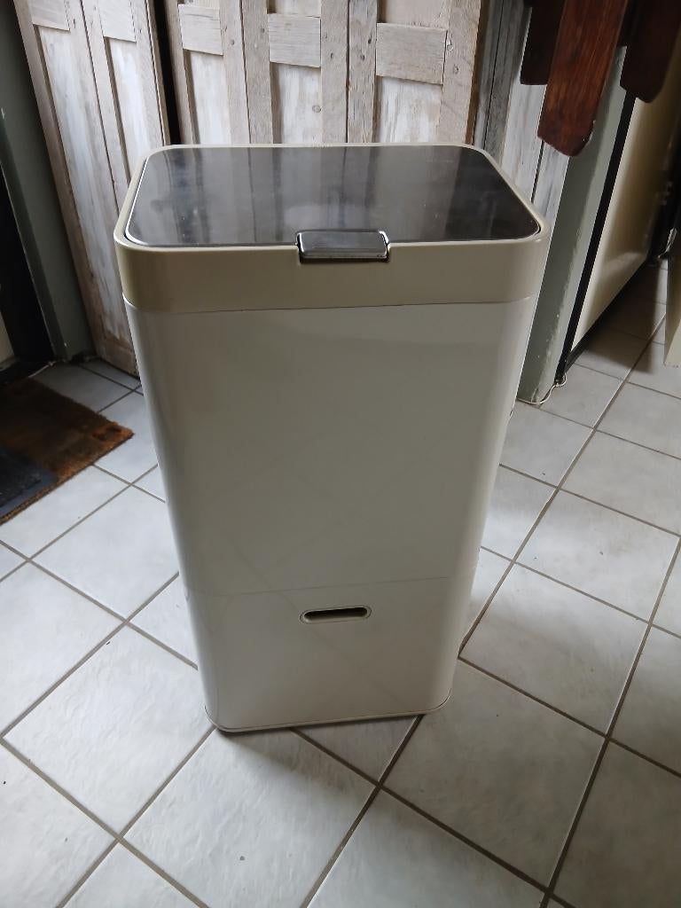 Prullenbak, Ophalen, Gebruikt, 10 tot 20 liter, Metaal