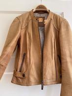 Hugo Boss leren jas 38 vintage uitstraling, Bruin, Jasje, Gedragen, Hugo Boss