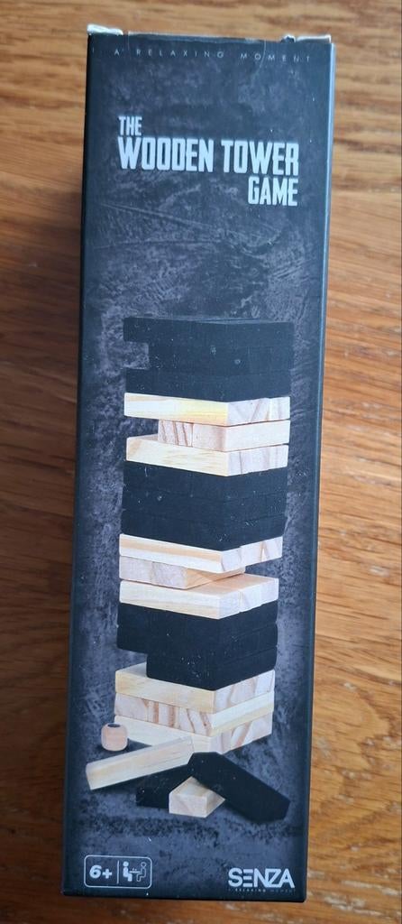 Jenga Houten Torenspel, Vijf spelers of meer, Ophalen of Verzenden, Zo goed als nieuw, SENZA