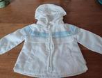 Tutto Piccolo zomerjasje mt 62 wit/blauw, kapuchon kan eraf, Ophalen of Verzenden, Zo goed als nieuw, Jongetje of Meisje, Jasje