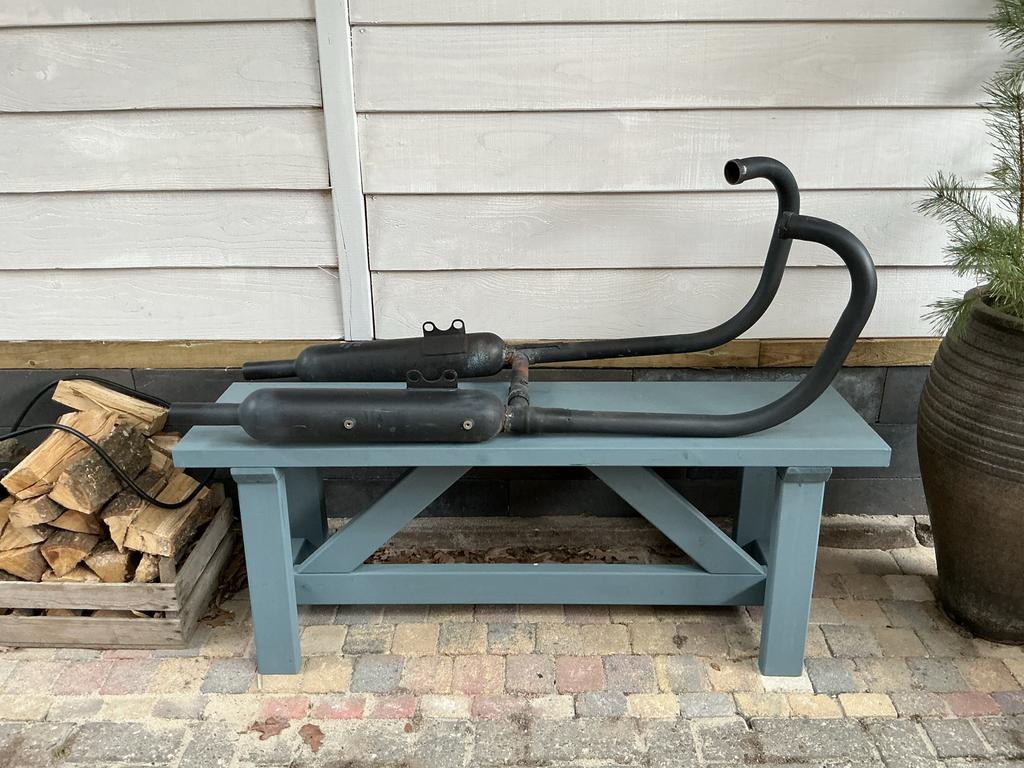 Uitlaatsysteem Kawasaki W 800 2012 - Laswerk nodig, Ophalen, Gebruikt