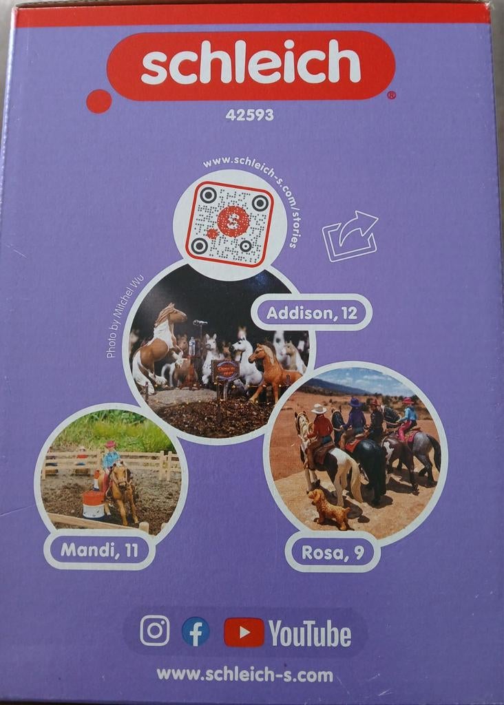 Schleich Horse Club Woonwagen - Nieuw in doos, Ophalen, Nieuw, Jongen of Meisje