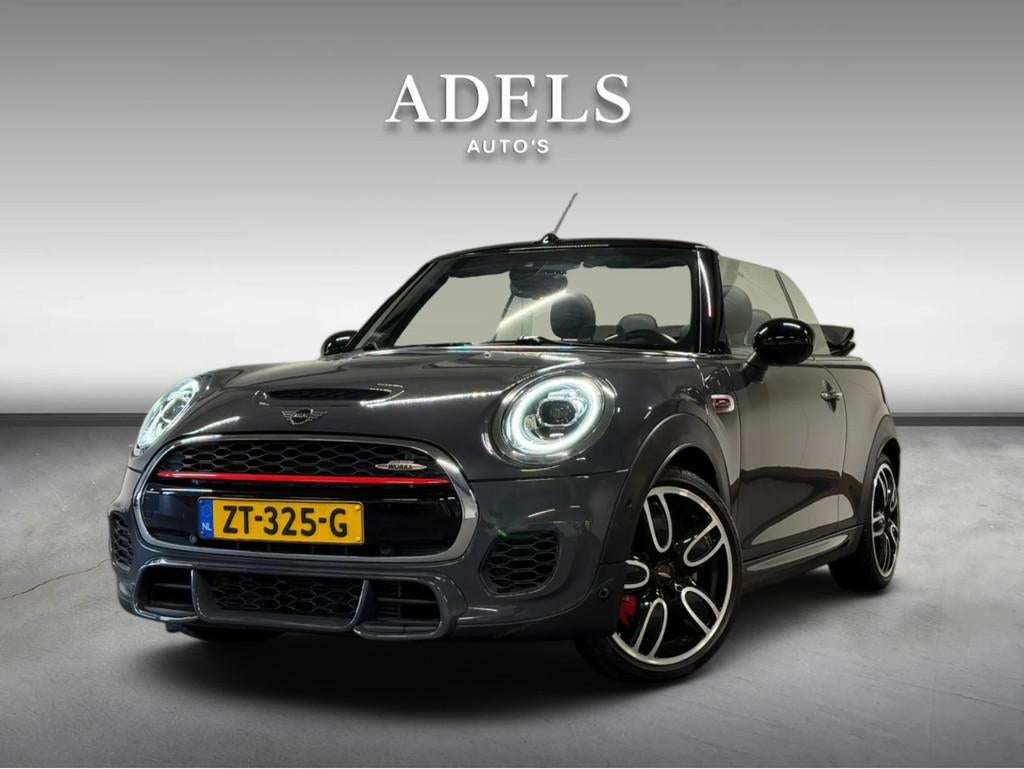 MINI Cabrio 2.0 John Cooper Works Chili Union Jack HUD Harma, Auto's, 1998 cc, 232 pk, Gebruikt, 4 cilinders