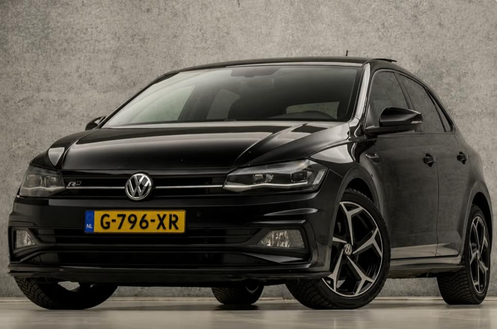 Volkswagen Polo 1.5 TSI 150pk 7-DSG 2020 Zwart, Auto's, Volkswagen, 1498 cc, Zwart, 4 cilinders, 610 kg