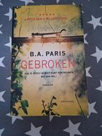 boek b.a paris - gebroken, Boeken, Ophalen of Verzenden, Gelezen