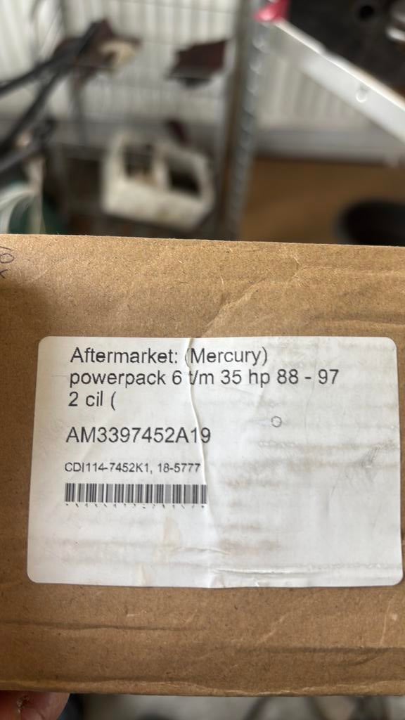 Mercury cdi, Watersport en Boten, Ophalen of Verzenden, Zo goed als nieuw, Motor en Techniek, Motorboot