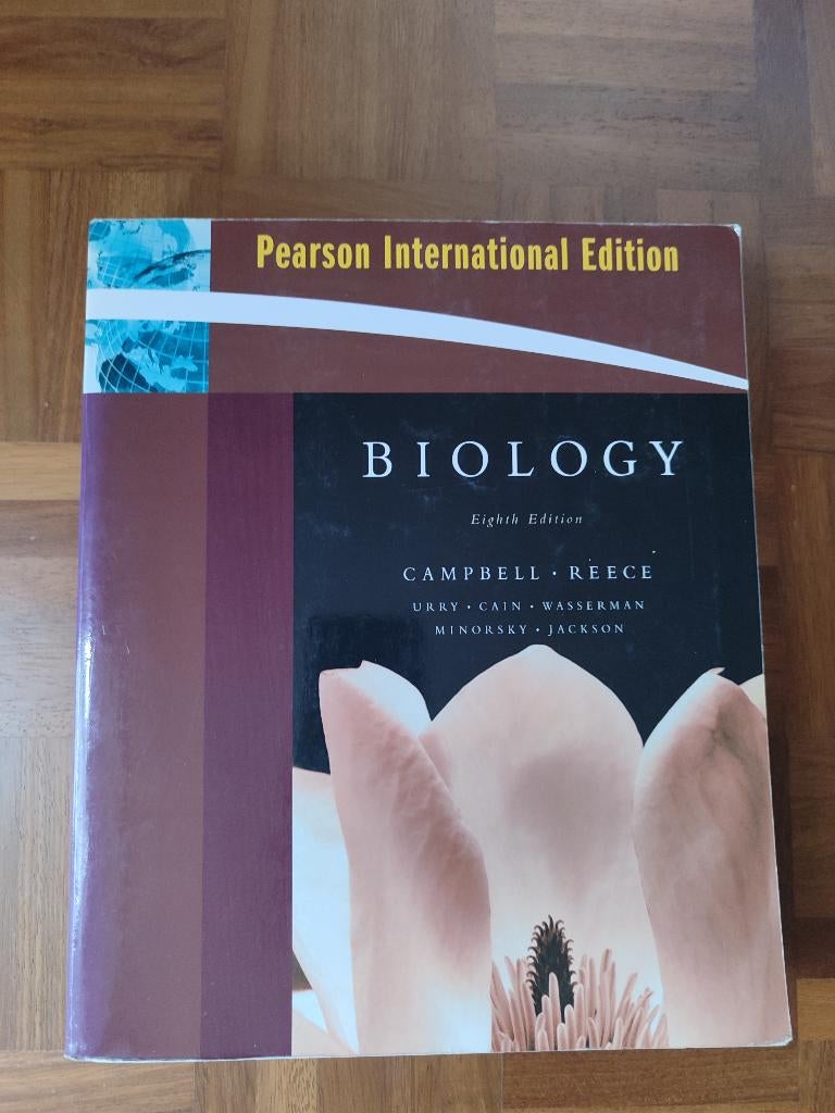 Studieboek WO Biologie; Biology, Boeken, Ophalen of Verzenden, Beta, Zo goed als nieuw, WO