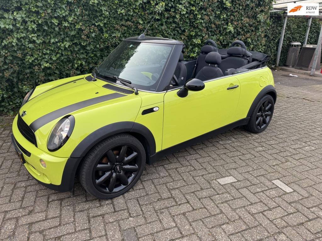 Mini Cabrio 1.6 Cooper, Auto's, Mini, Voorwielaandrijving, Gebruikt, Cabriolet, 4 stoelen