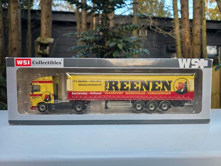 WSI DAF XF 105SC 4x2 PACTON W/PLATFORM Van Reenen, Hobby en Vrije tijd, Modelauto's | 1:50, Ophalen of Verzenden