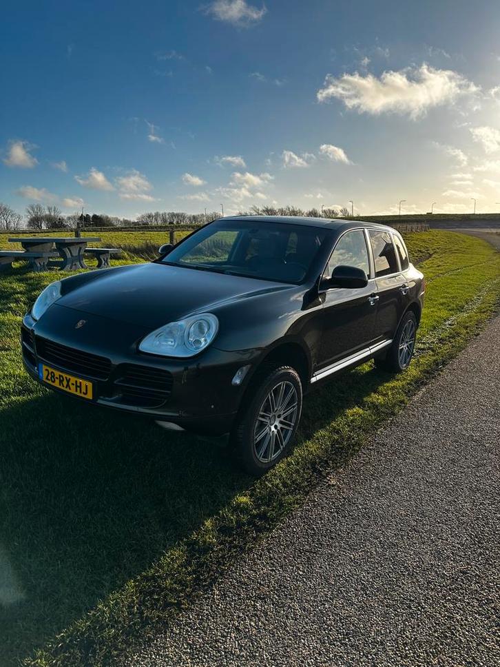 Porsche Cayenne 4.5 S Tiptronic S 2005 Zwart, Auto's, Porsche, Particulier, Cayenne, 4x4, ABS, Adaptive Cruise Control, Airbags
