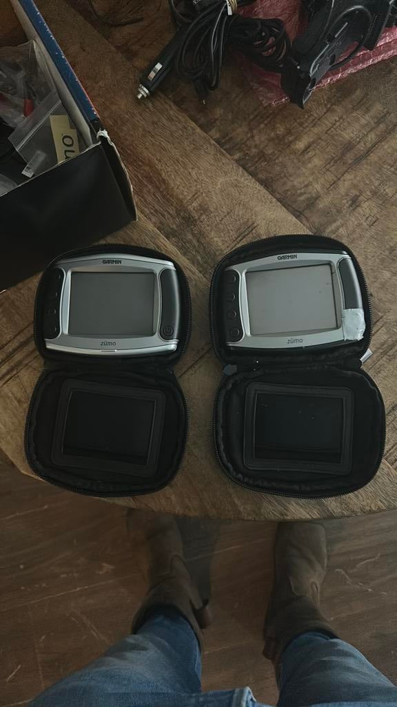 Garmin zumo 550, Motoren, Accessoires | Navigatiesystemen, Ophalen, Gebruikt