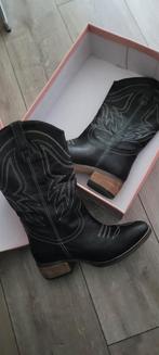 Notre v cowboy/western laarzen, Ophalen of Verzenden, Zo goed als nieuw, Zwart, Hoge laarzen