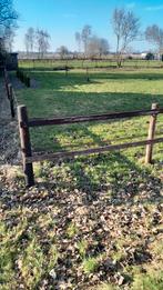 Hekwerk, Ophalen, Zo goed als nieuw, Hout, Dubbelstaafmat hekwerk