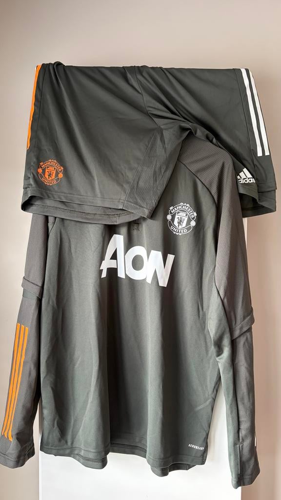 Trainingsset Manchester United Adidas Maat XL, Ophalen of Verzenden, Maat 56/58 (XL), Voetbal