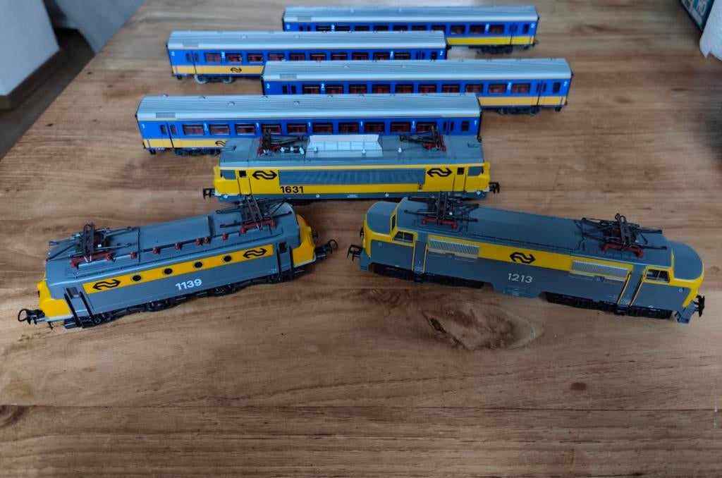 Marklin NS treinen, Hobby en Vrije tijd, Modeltreinen | H0, Zo goed als nieuw, Treinset, Wisselstroom, Märklin, Analoog, NS, Ophalen of Verzenden