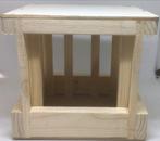 Kanaries, Dieren en Toebehoren, Vogels | Hokken en Kooien, Ophalen of Verzenden, Nieuw, Hout, Vogelkooi