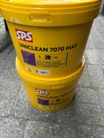 2x 10L SPS uniclean 7070 mat urban taupe (afwasbaar), Ophalen, Overige kleuren, 5 tot 10 liter, Nieuw