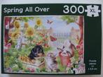 Tucker's Fun Factory puzzel - Spring All Over - 300 XL, Minder dan 500 stukjes, Gebruikt, Ophalen of Verzenden, Legpuzzel