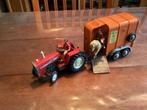 Britains MF tractor, Hobby en Vrije tijd, Modelauto's | 1:32, Ophalen of Verzenden, Gebruikt, Tractor of Landbouw, Britains