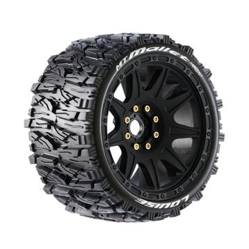 MT-Mallet MFT zacht op zwarte velg 17mm (0 en 1/2 Offset) LO beschikbaar voor biedingen