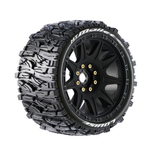 MT-Mallet MFT zacht op zwarte velg 17mm (0 en 1/2 Offset) LO, Hobby en Vrije tijd, Modelbouw | Radiografisch | Overige, Nieuw