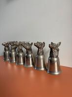 Vintage Mauro Manetti Italy verzilverde bekers, Ophalen of Verzenden, Zilver