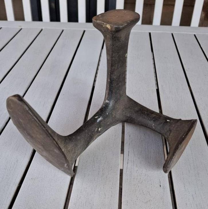Oude gietijzeren schoenleest, Fixofest 2, Antiek en Kunst, Curiosa en Brocante, Ophalen of Verzenden