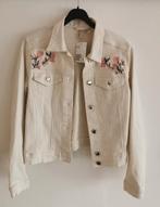 H&M denim jack met borduursel mt. 38, Maat 38/40 (M), H&M, Overige kleuren, Verzenden