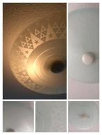 Twee vintage lampen, Huis en Inrichting, Lampen | Lampenkappen, Ophalen, Gebruikt, Overige kleuren, Vintage