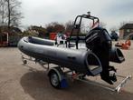Nette Rib 4.80 Mercury 60pk en Trailer, Watersport en Boten, Zo goed als nieuw, Benzine, Minder dan 70 pk, Overige materialen