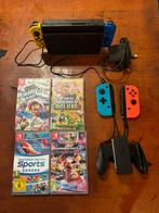 Nintendo Switch, Met 2 controllers, Zo goed als nieuw, Switch Original, Verzenden