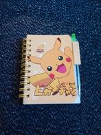 Pikachu Notitieboekje met Pen - Pokémon, Ophalen of Verzenden, Nieuw, Nintendo, Fictie algemeen