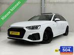Audi A4 Avant 35 TFSI 3x S-line Panodak Virtual Navi Carplay, Auto's, Audi, Zwart, 4 cilinders, A4, Wit