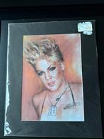P!nk tekening 51x41, Ophalen of Verzenden